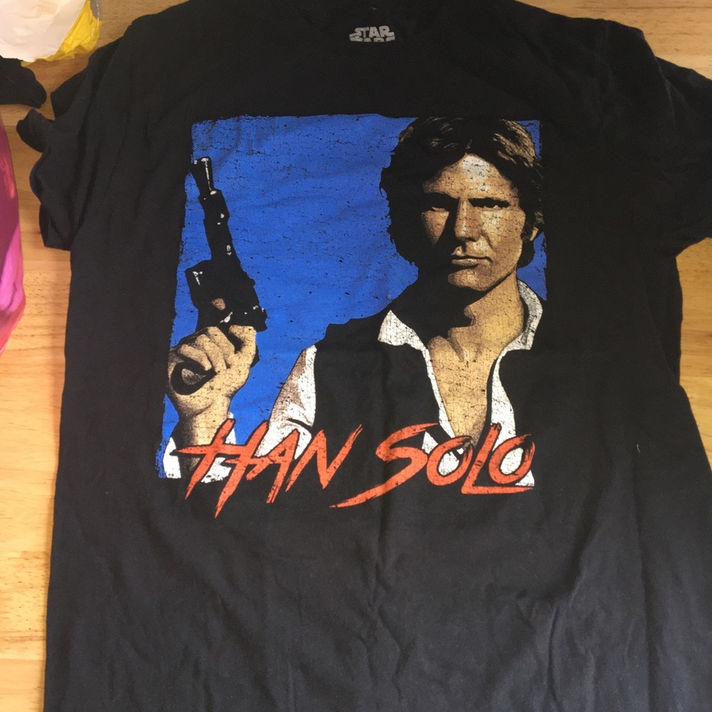 Star Wars Han Solo shirt size medium